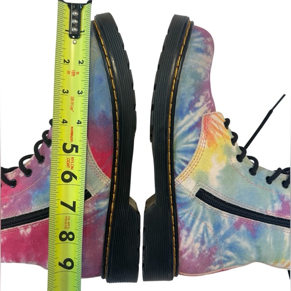 Dr Martens 1460 Tie Dye Rainbow 🌈 Boots US 6 EU 37 - Picture 15 of 16